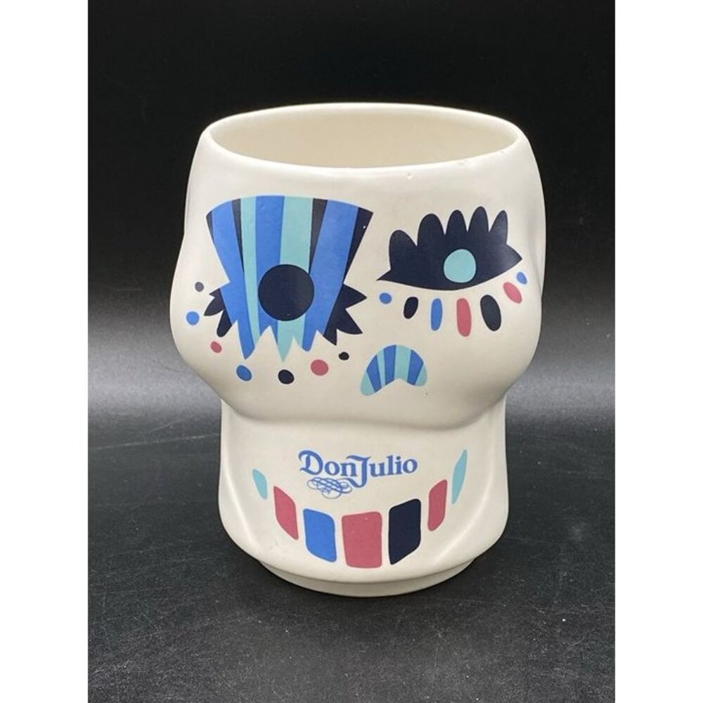 Don Julio Limited Edition Sugar Skull Mug Cup Tumbler Claudio Limon